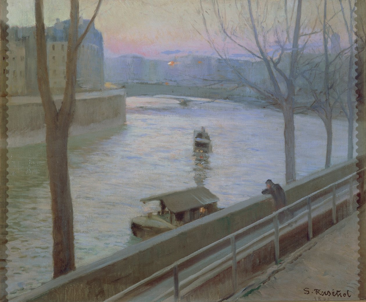 Saint Louis Adası by Santiago Rusinol i Prats