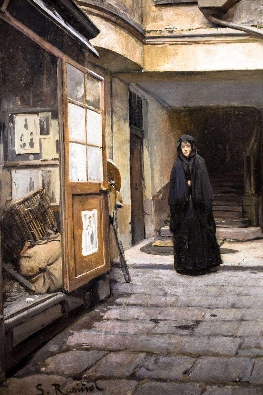 Rehinci Dükkanı by Santiago Rusinol i Prats