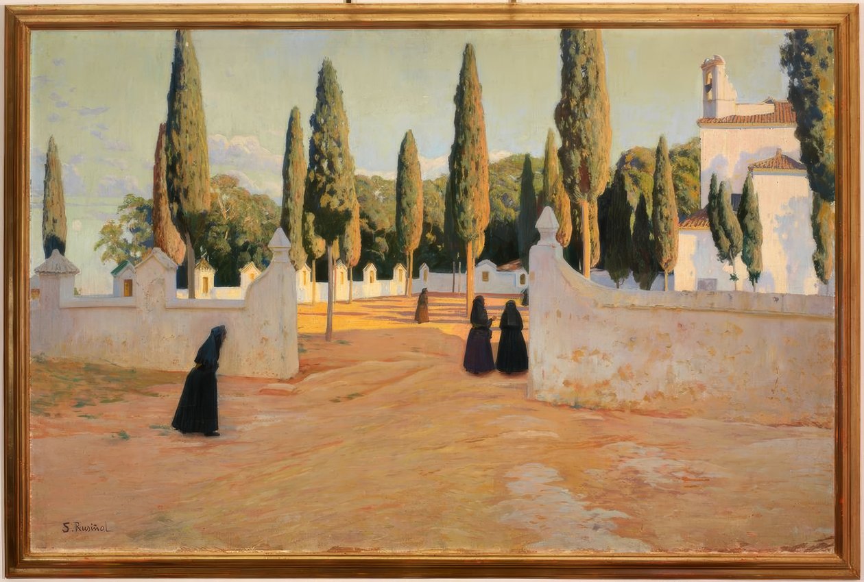 Torrent Kalvarı by Santiago Rusiñol