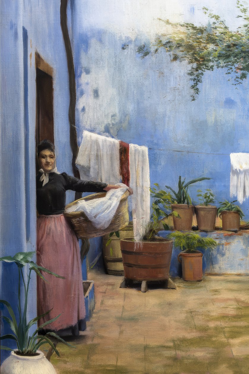 mavi veranda by Santiago Rusiñol