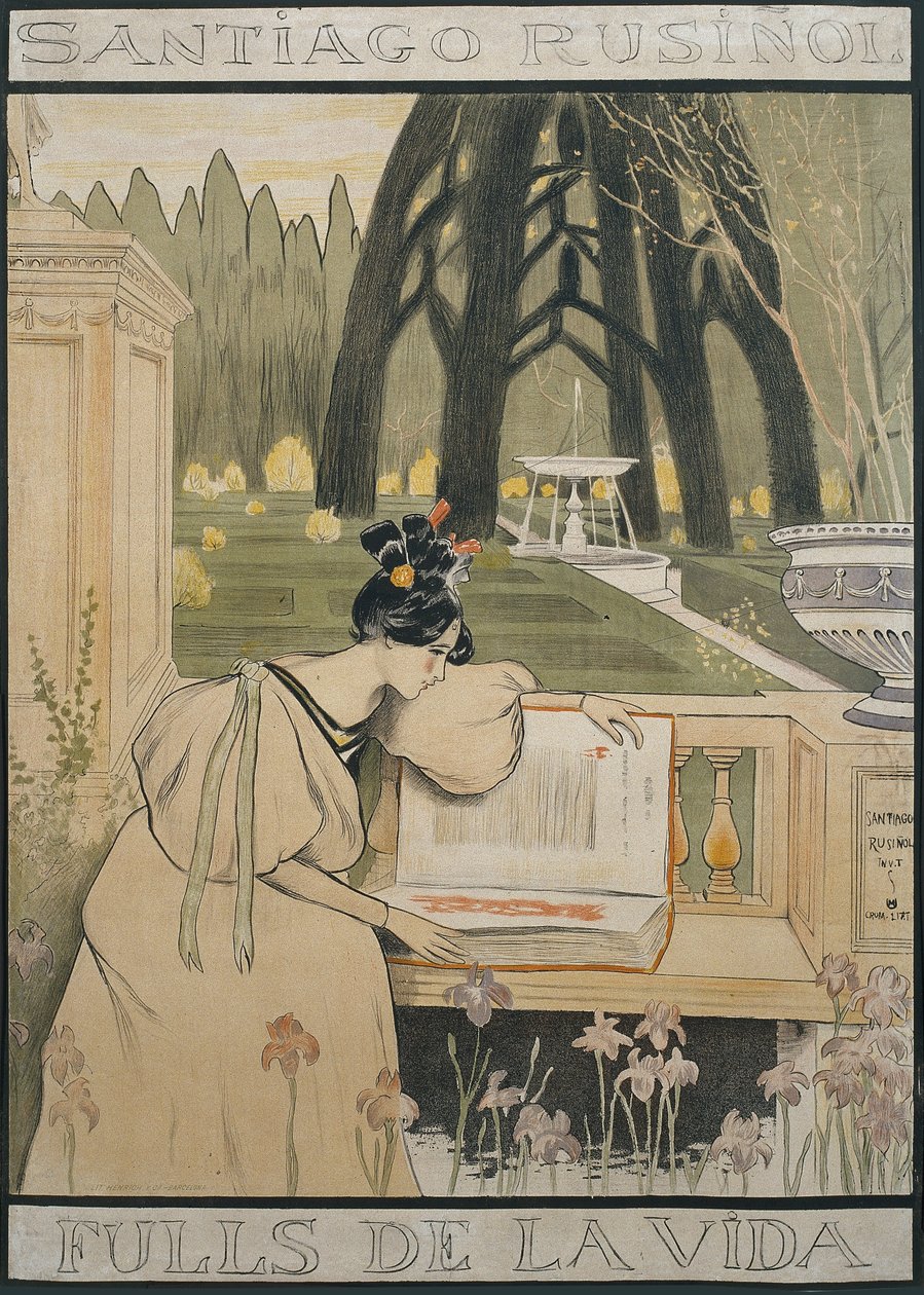 hayatın sayfaları by Santiago Rusiñol