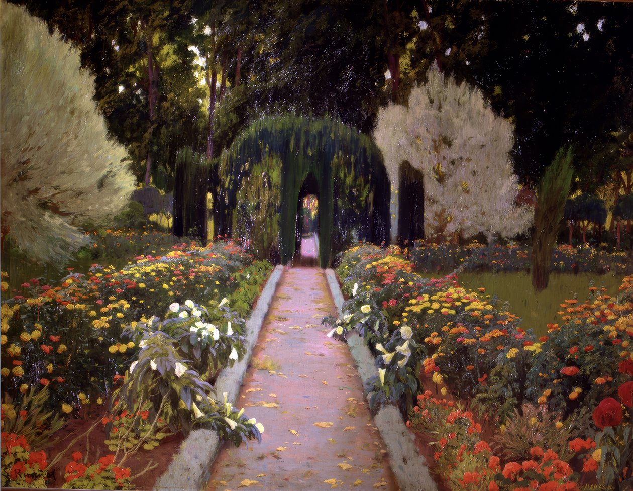 Aranjuez Bahçeleri (Çardak) by Santiago Rusiñol