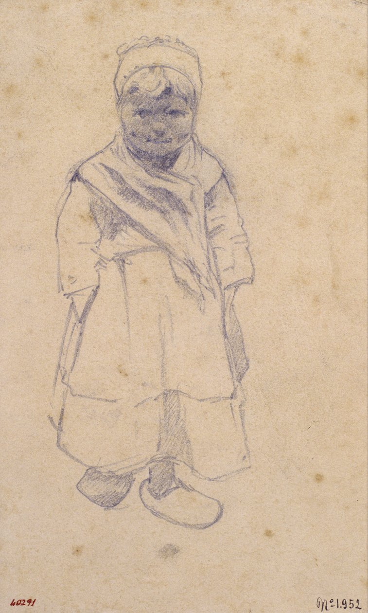 takunya ile kız by Santiago Rusiñol