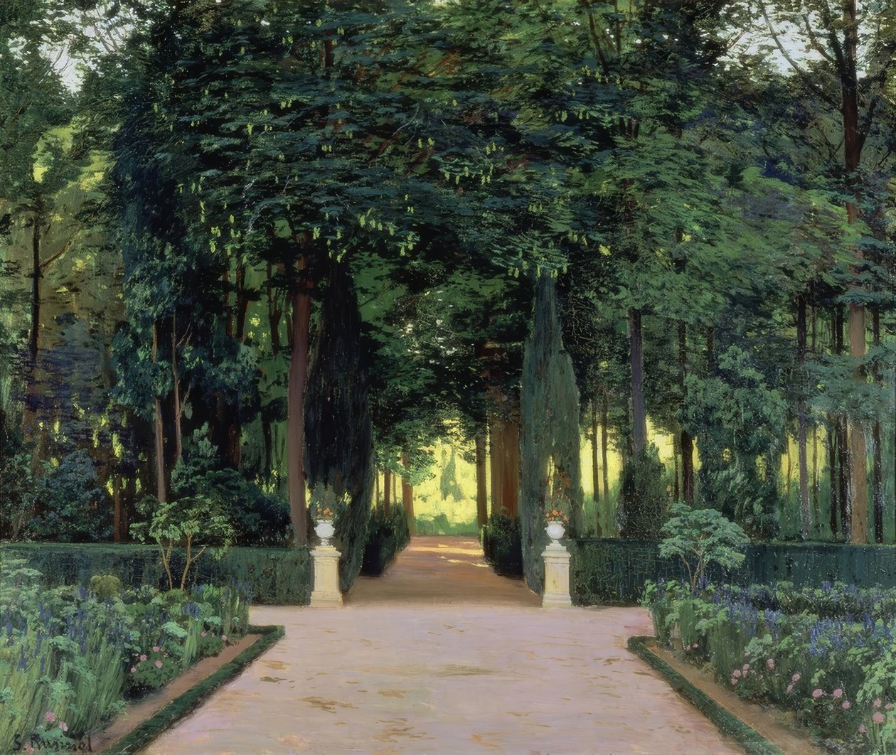 Aranjuez Bahçeleri by Santiago Rusiñol