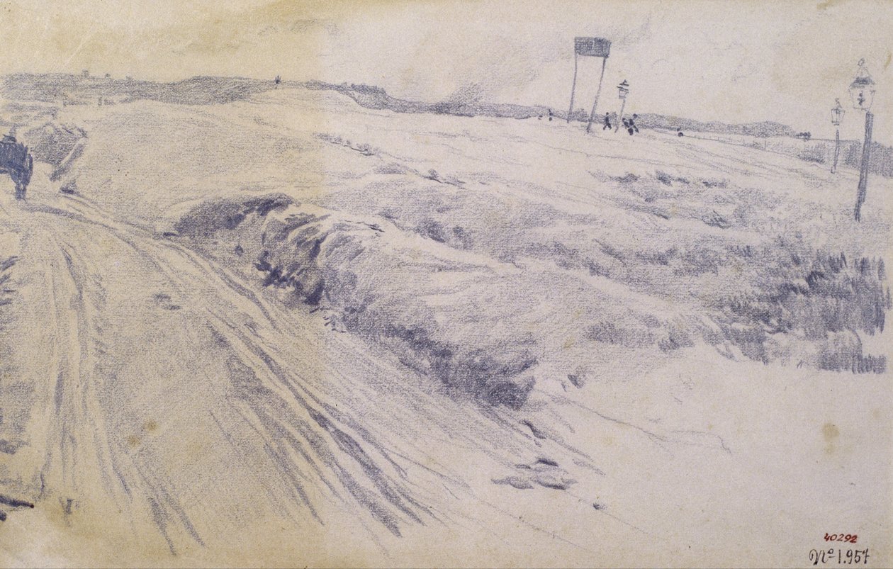 Manzara, Şehir Kenarlarında by Santiago Rusiñol
