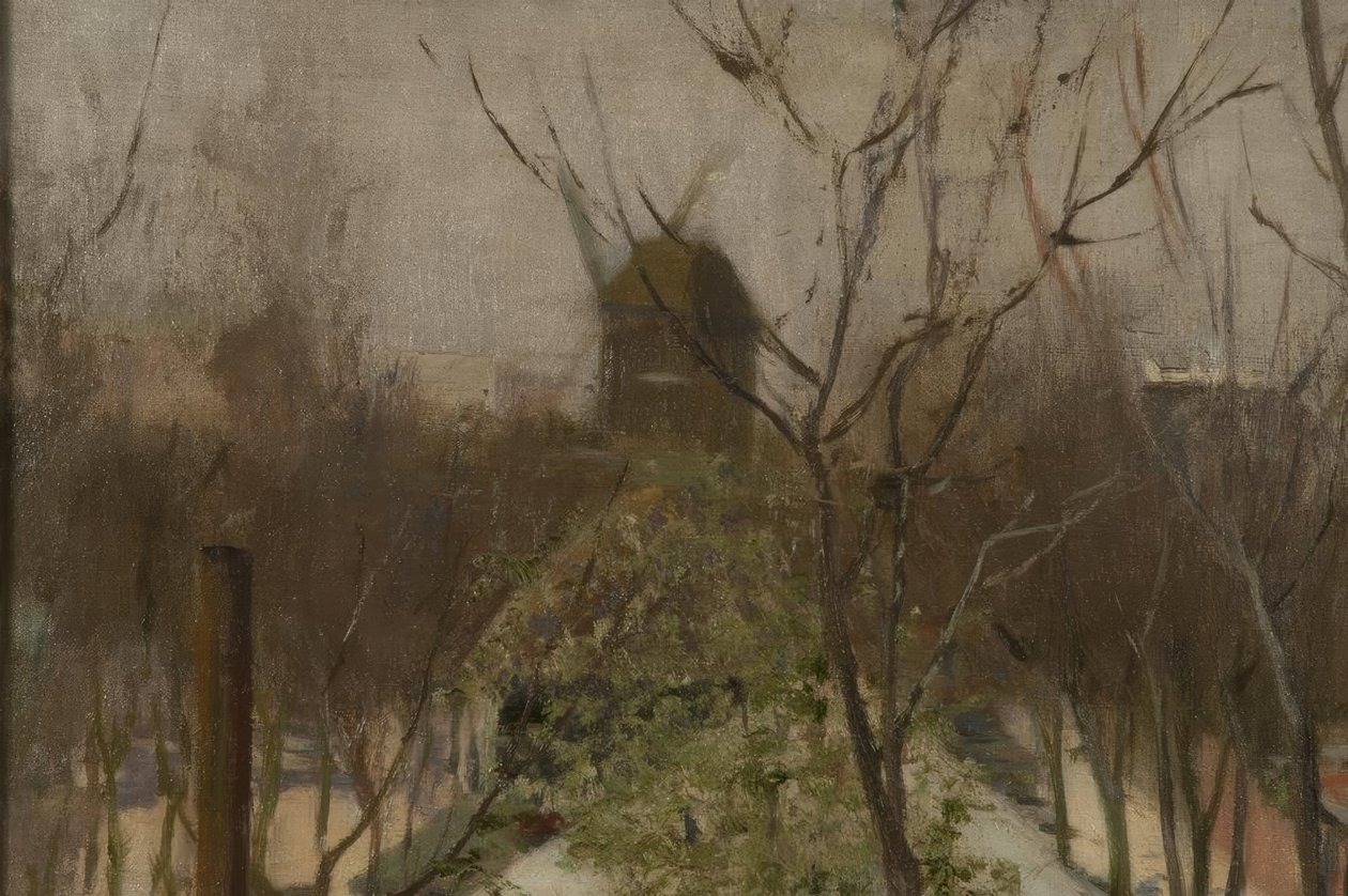 Park von Moulin de la Galette by Santiago Rusiñol
