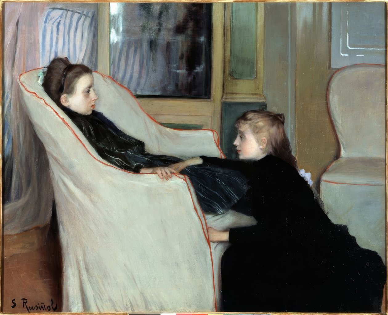 İyileşen Kız by Santiago Rusiñol
