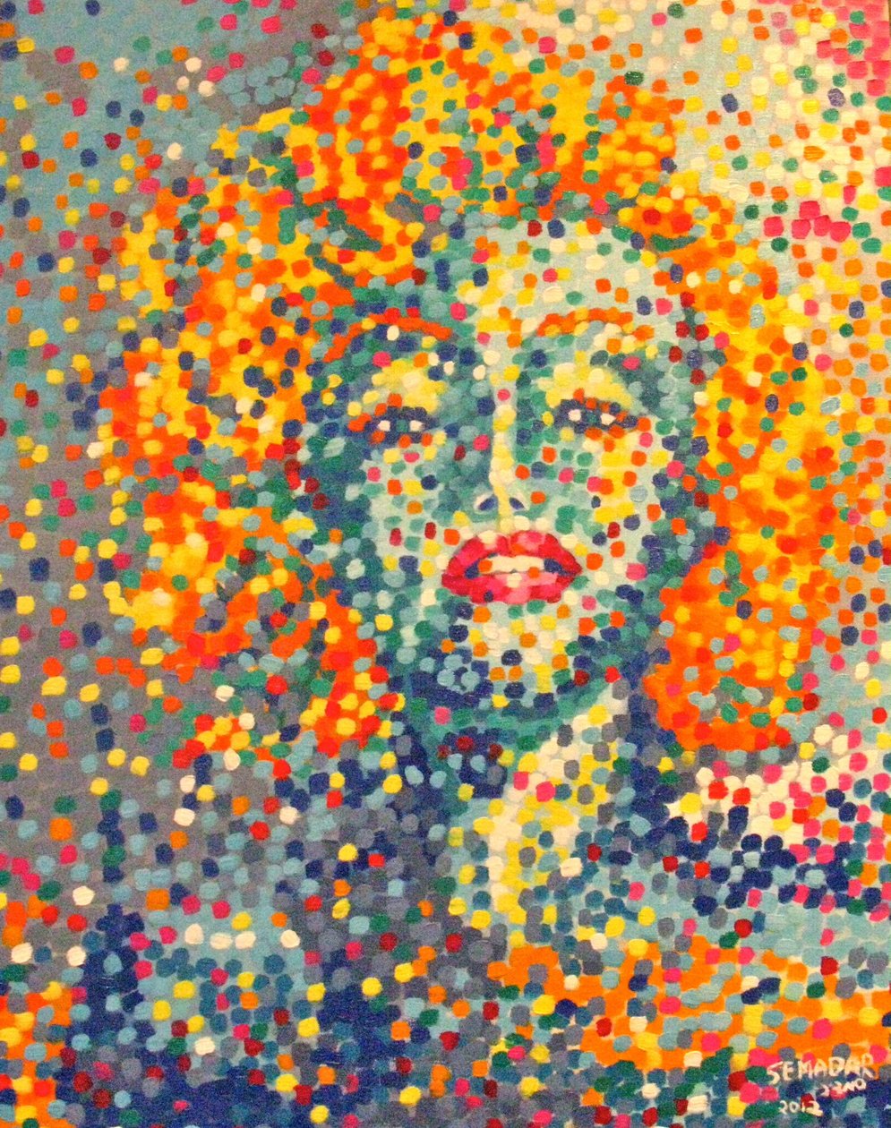 Marilyn Monroe by Santina Semadar Panetta