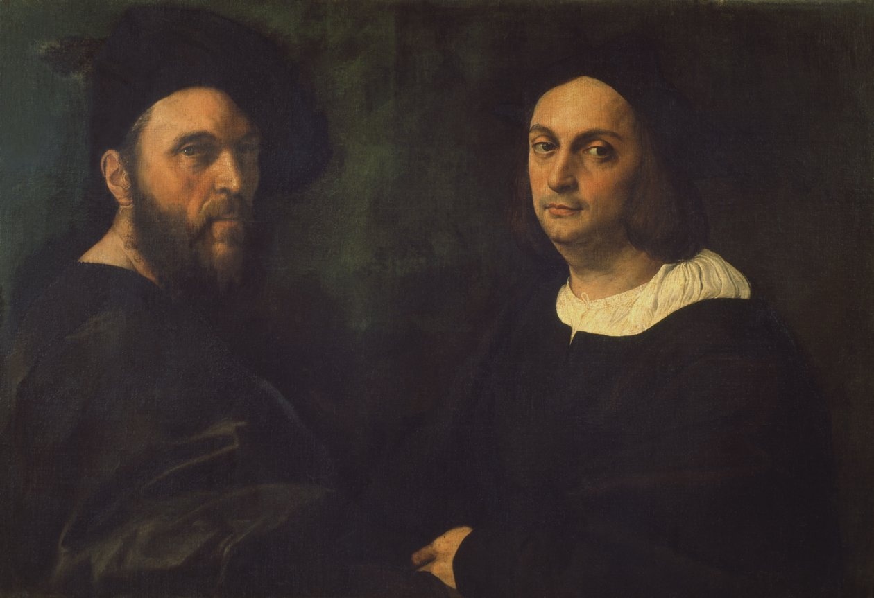 Çift Portre, c.1516 by Raffaello Sanzio Raphael