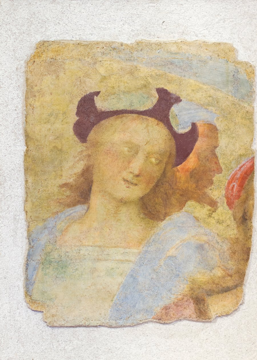 Genç adam (fresk) by Sanzio of Urbino (attr. to) Raphael