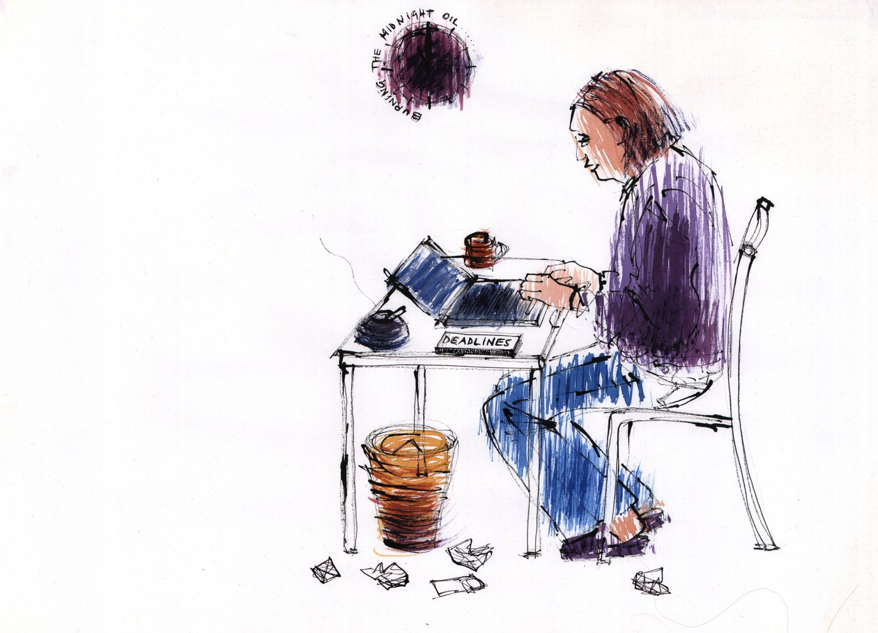 Gece Yarısı Yağını Yakmak, 2009 by Sara Hayward