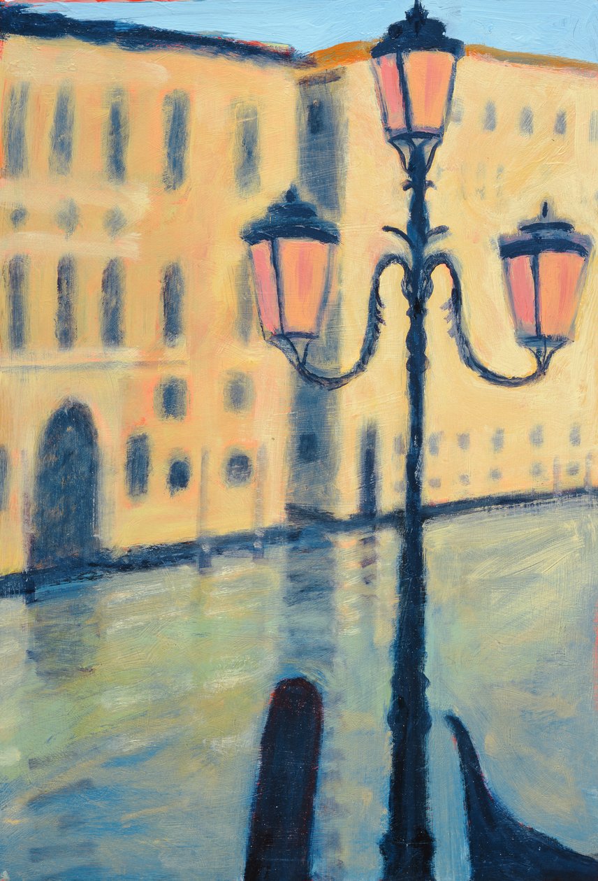 Rialto, Venedik (karttaki yağ) by Sara Hayward
