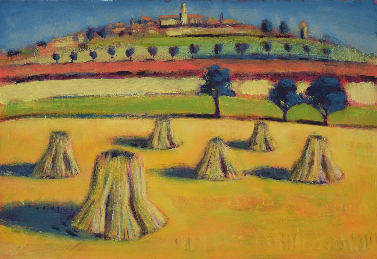 İsviçre Hasadı (karttaki yağ) by Sara Hayward