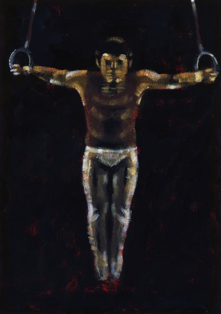 Yüzükler, 2009 (akrilik) by Sara Hayward