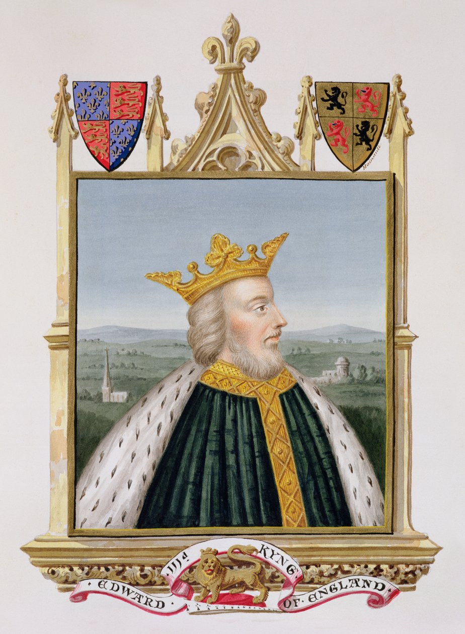 Edward III (1312-77) Portresi, 1825