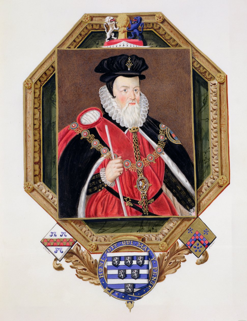 William Cecil (1520-98) Memoirs of the Court of the Court of Queen Elizabeth