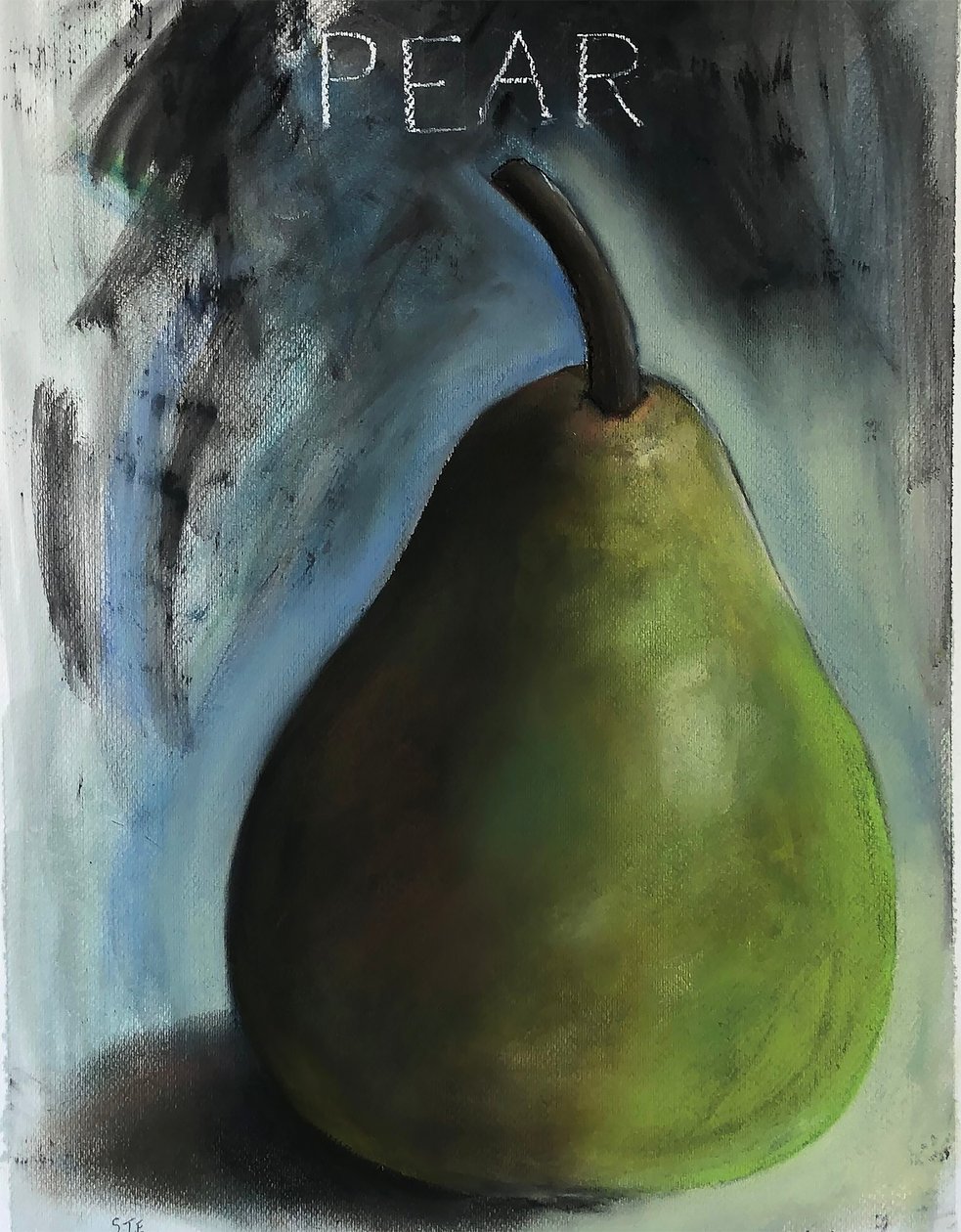 "Armut" (pastel) by Sarah Thompson Engels