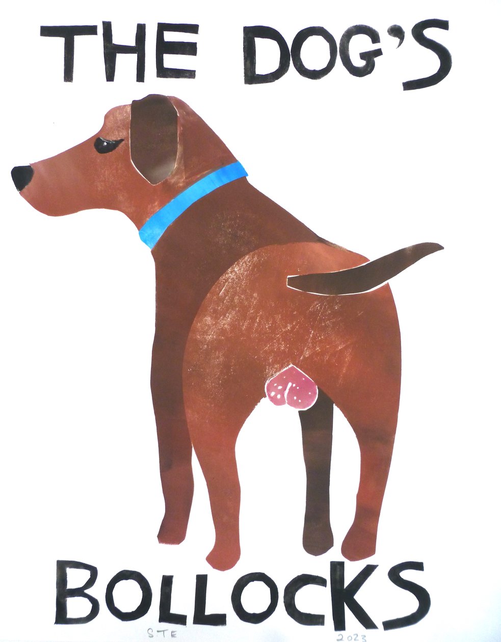 Köpeğin saçmalıkları, 2023 (tek baskı) by Sarah Thompson Engels