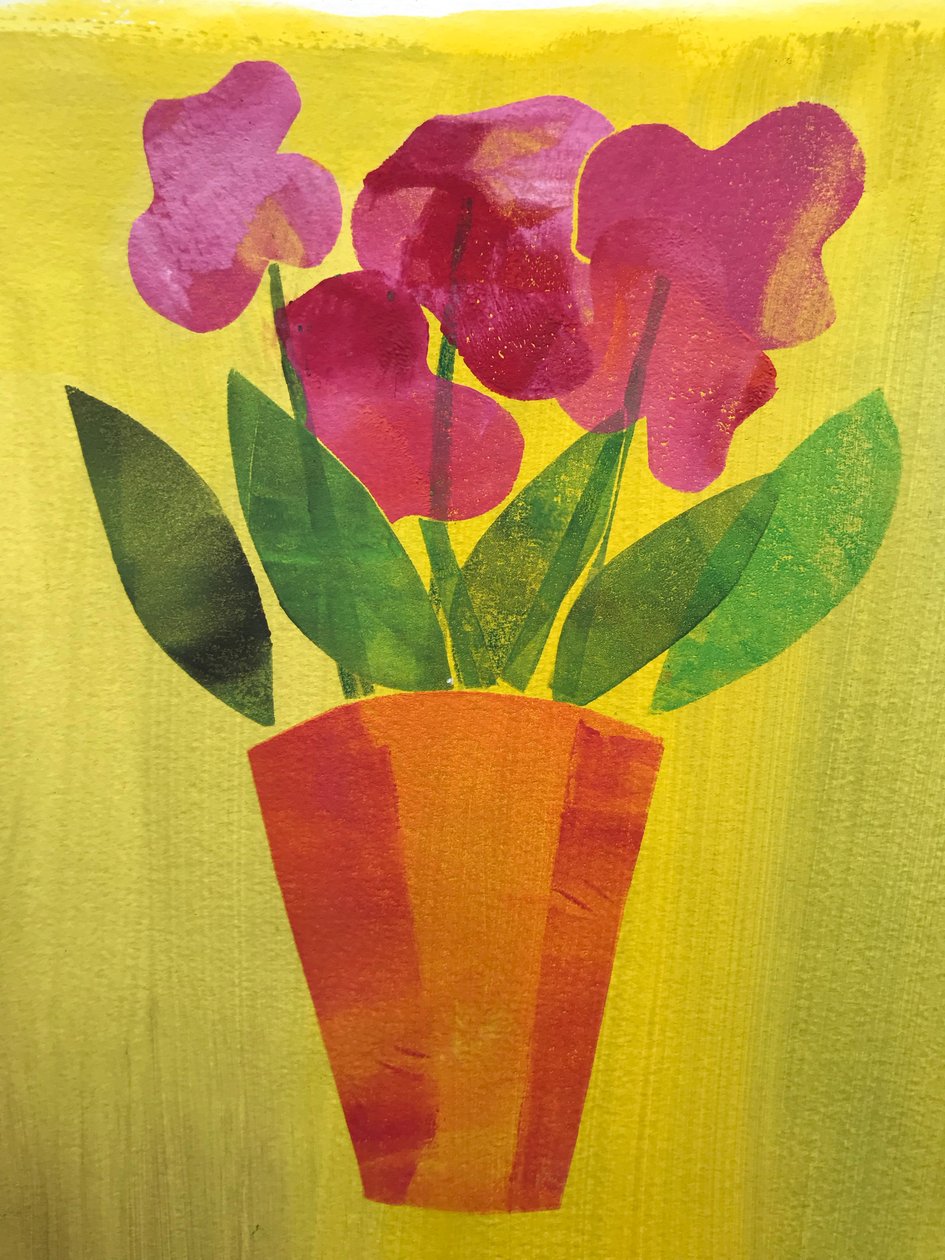 Saksı,2019,(tek baskı) by Sarah Thompson Engels