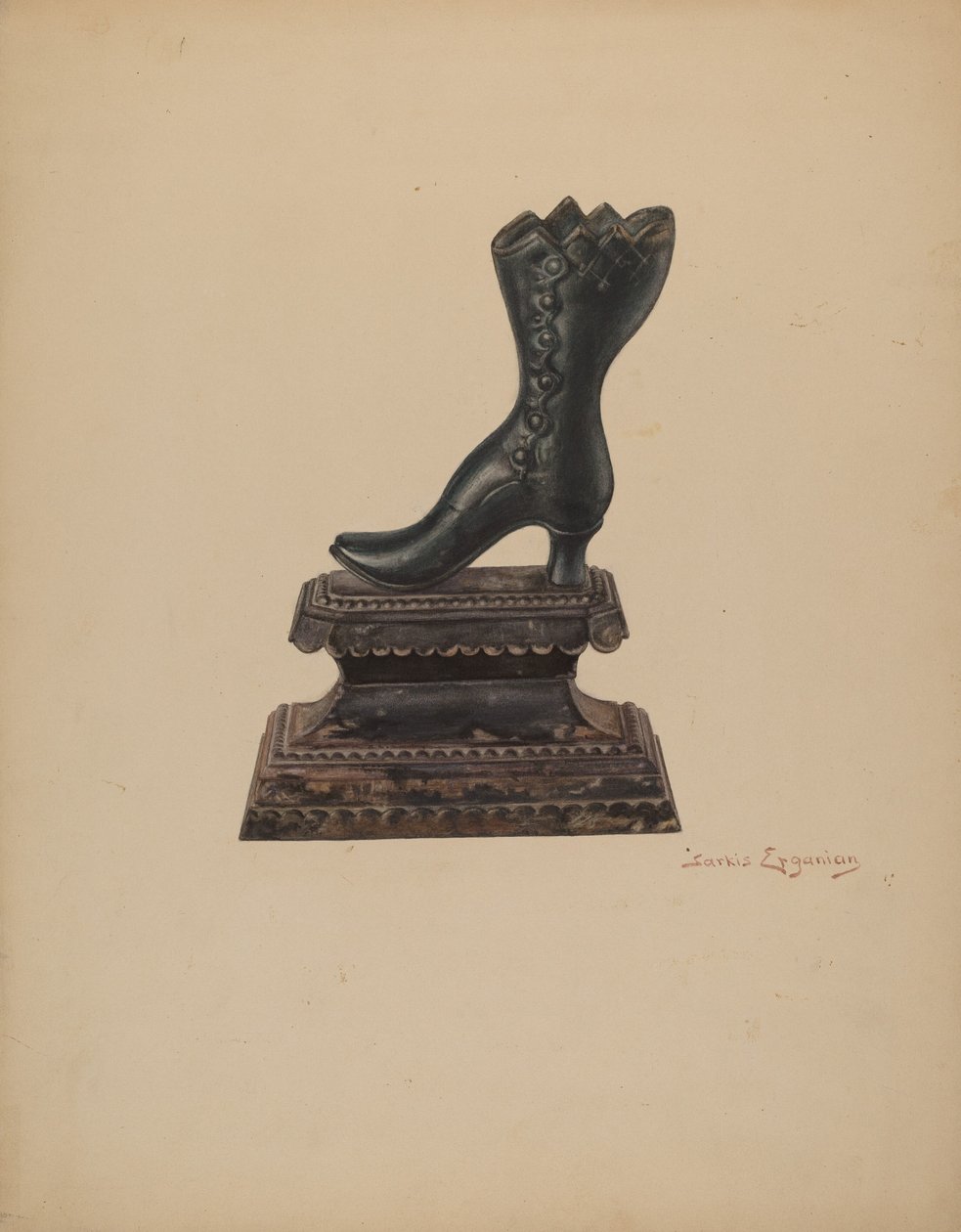Kapı Durdurma, c. 1939. by Sarkis Erganian