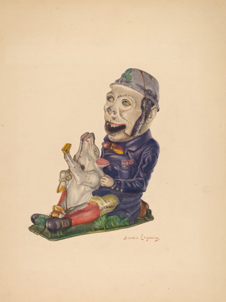 Oyuncak Bankası: Çeltik ve Domuz, c. 1938. by Sarkis Erganian