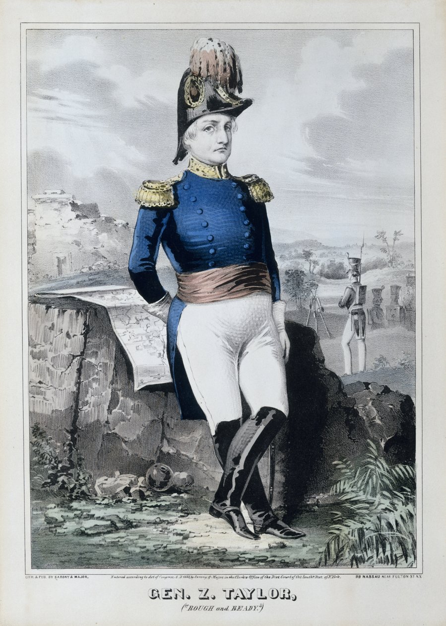General Z. Taylor (Kaba ve Hazır) by Sarony and Major