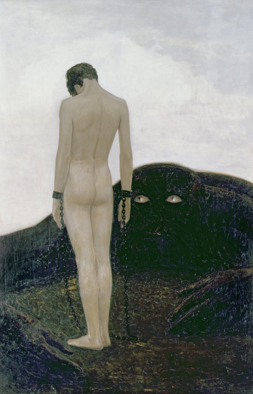 Bağımlılık Duygusu, c.1893 by Sascha Schneider