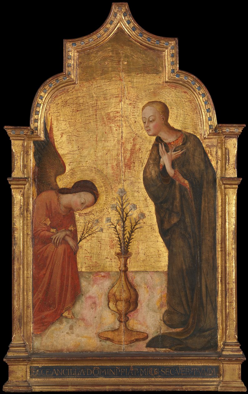 Müjde, ca. 1435. by Sassetta