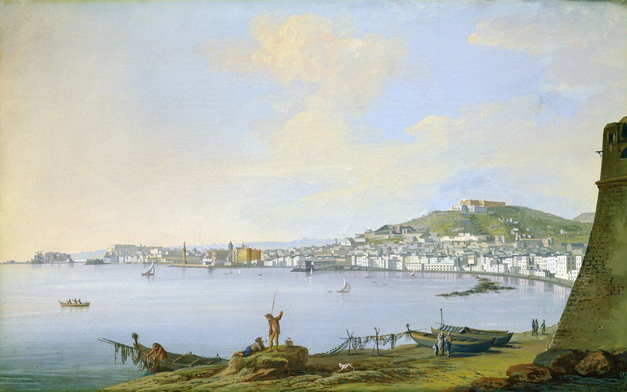Napoli manzarası by Saviero Xavier della Gatta