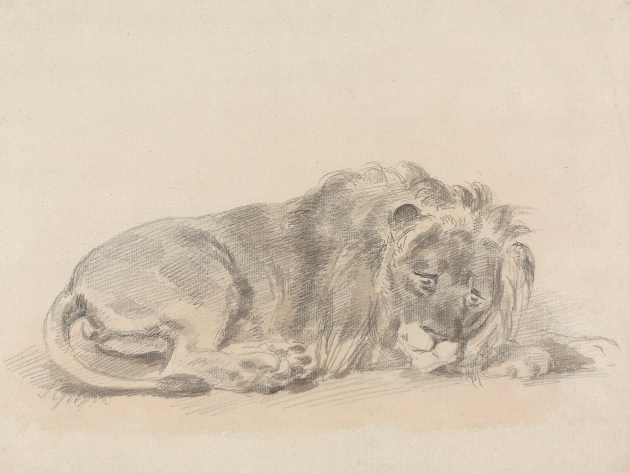 Aslan Yatan by Sawrey Gilpin