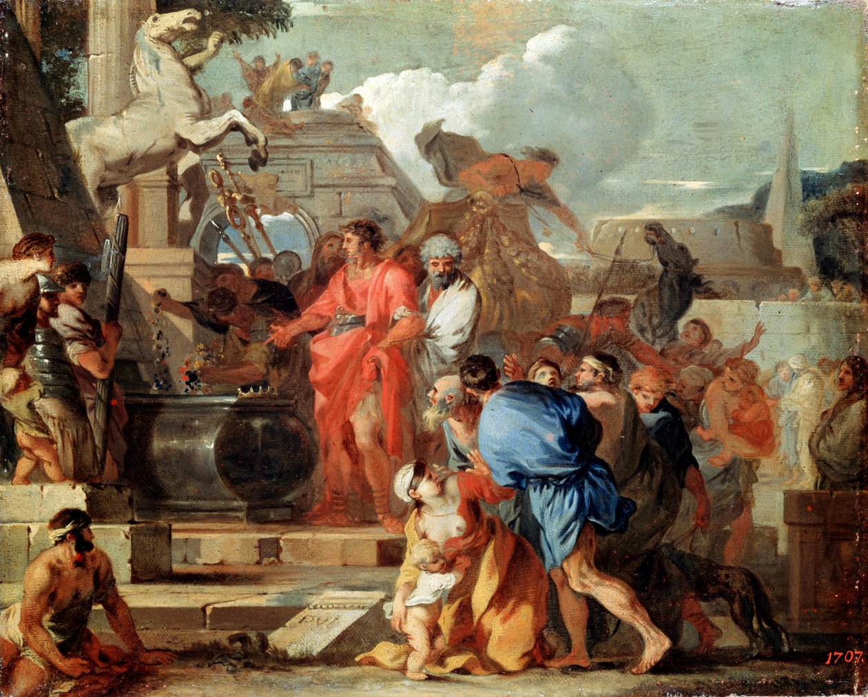 Augustus, Büyük İskender