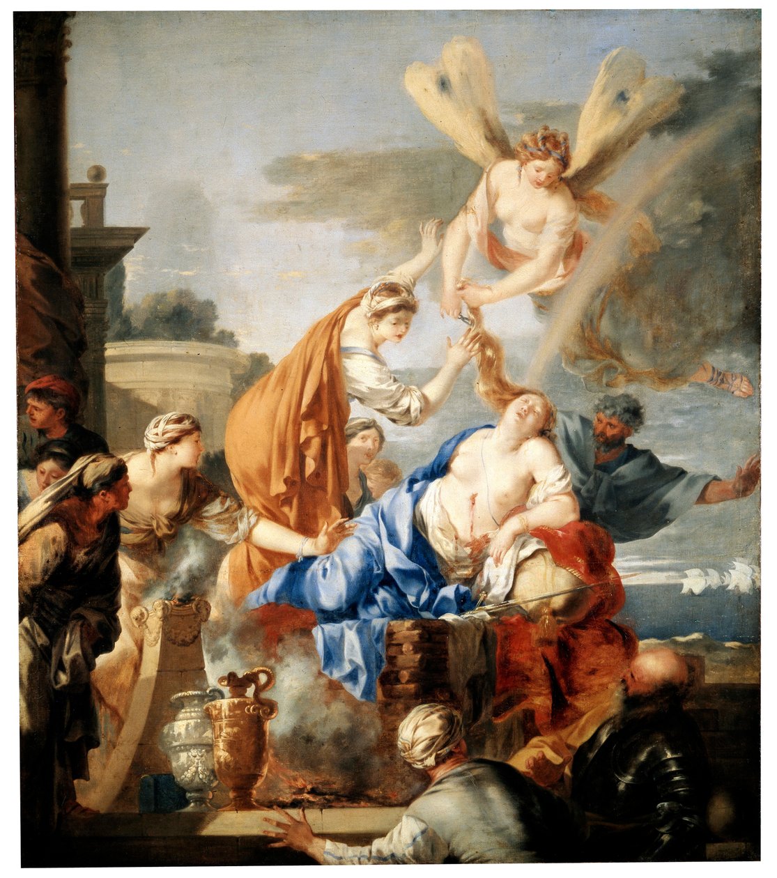 Dido'nun Ölümü, c1637-c1640 by Sébastien Bourdon