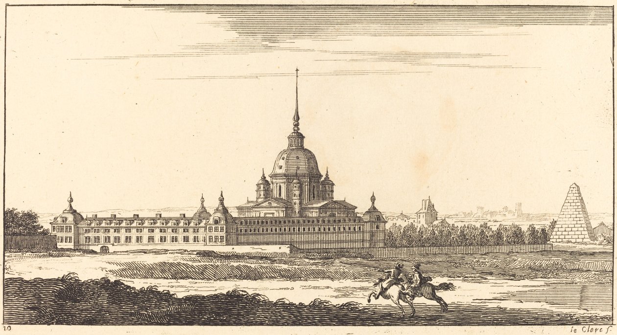 Manastırlı Manzara by Sébastien  Le Clerc I