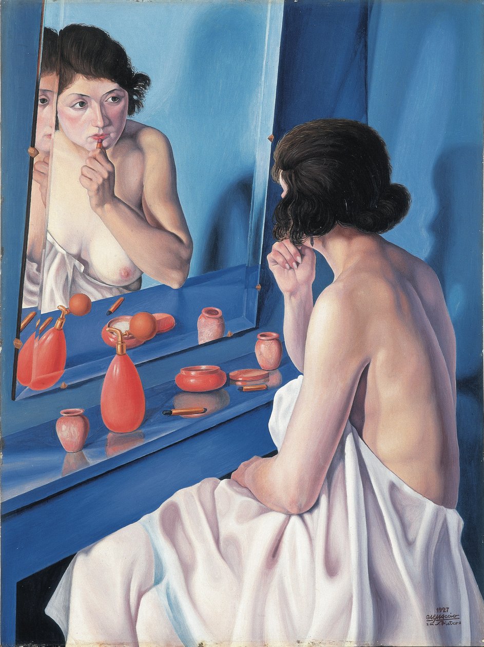 Aynanın Karşısındaki Kadın, 1927 by Scarpa