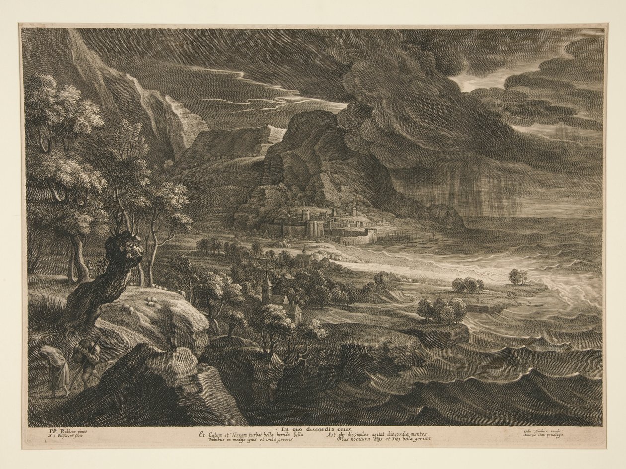 İşte ne anlaşmazlık by Schelte Adams Bolswert