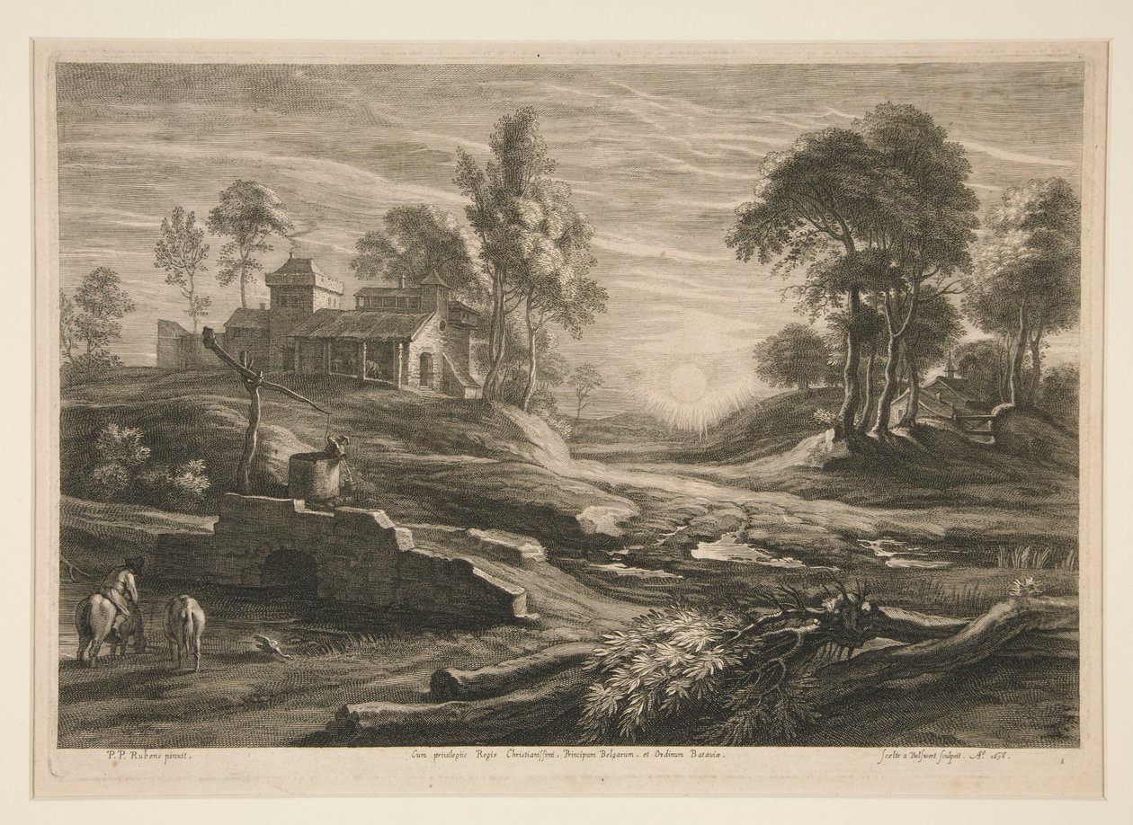 Kuyulu Peyzaj by Schelte Adams Bolswert