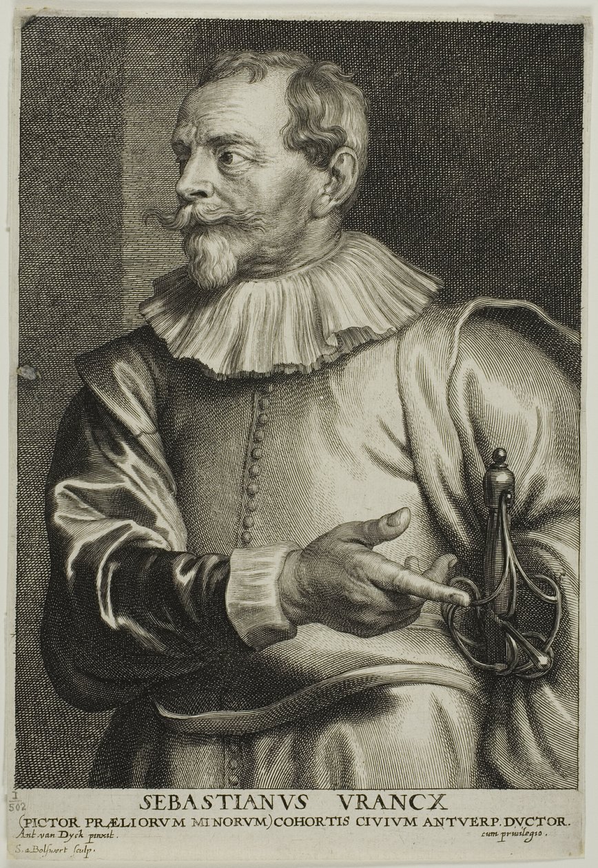 Sebastian Vrancx by Schelte Adamsz. Bolswert