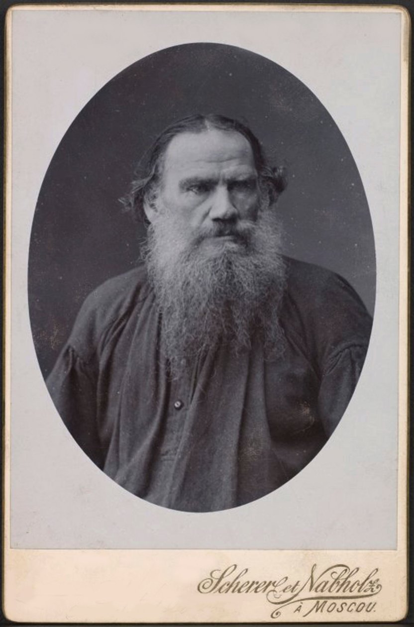Leo Tolstoy, Rus yazar, 1900 by Scherer Nabholz and Co