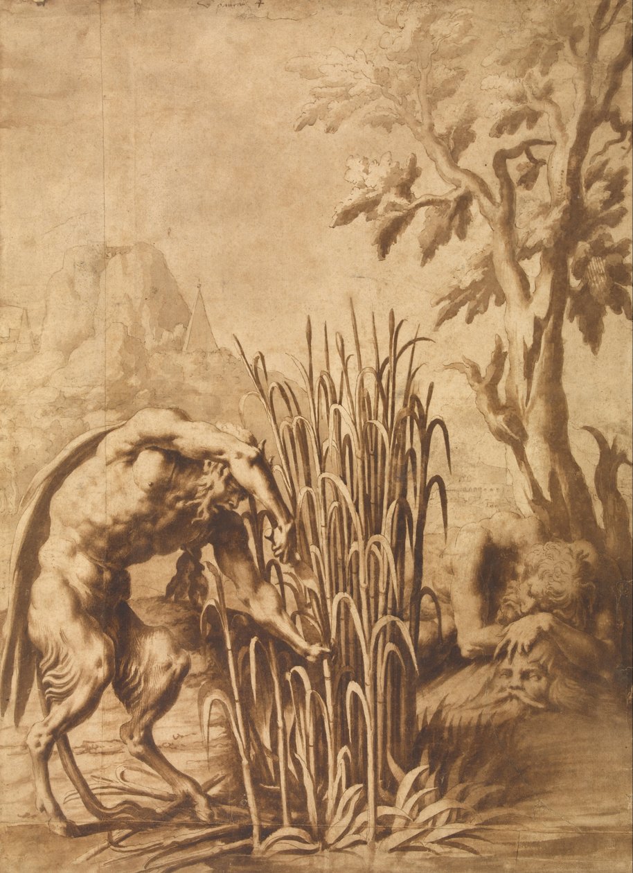 Pan, su perisi Syrinx