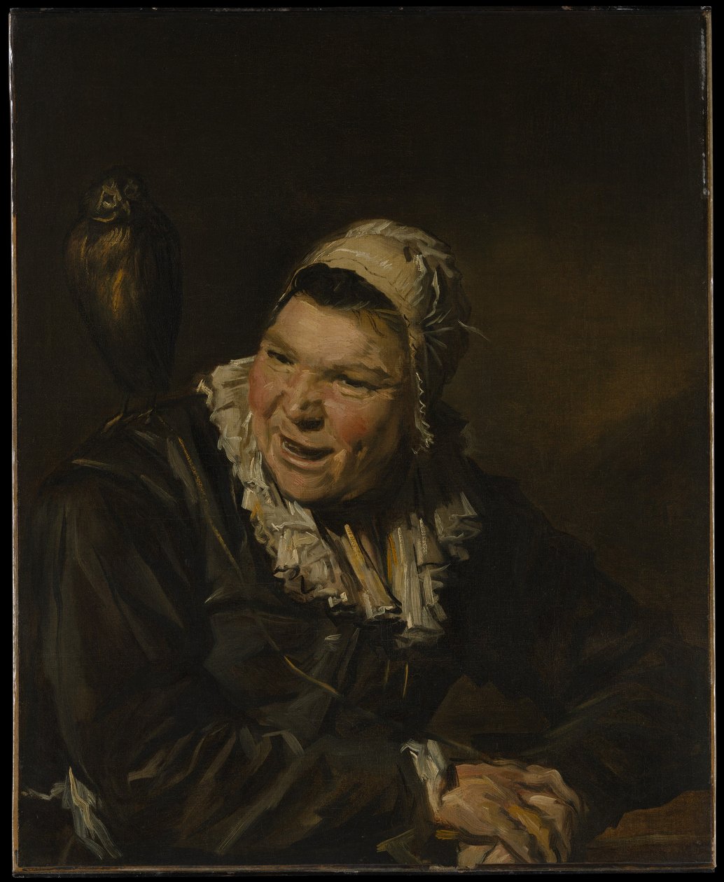 Malle Babbe (New Yorker Versiyonu) by School of Frans Hals
