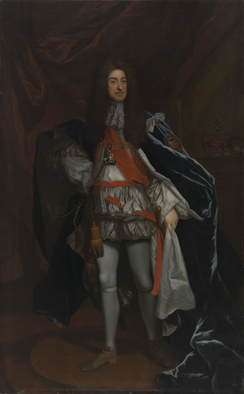 Jartiyer Elbiselerinde Kral II. James ve VII