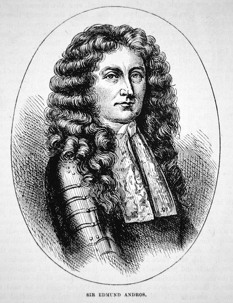 Sir Edmund Andros (taş) by School American