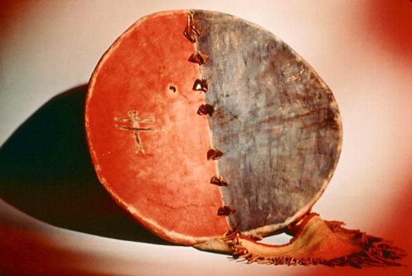 Savaş Kalkanı, Sioux Kabilesi (güderi) by School American
