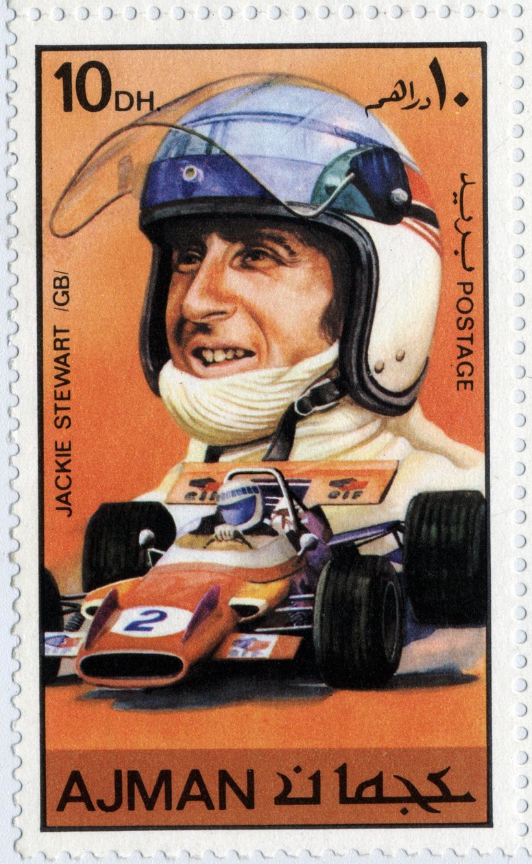İskoç otomobil sürücüsü Jackie Stewart