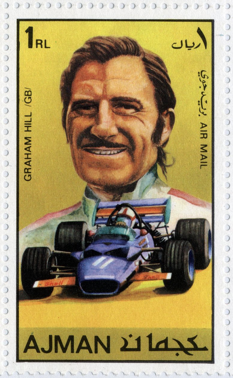 İngiliz otomobil sürücüsü Graham Hill