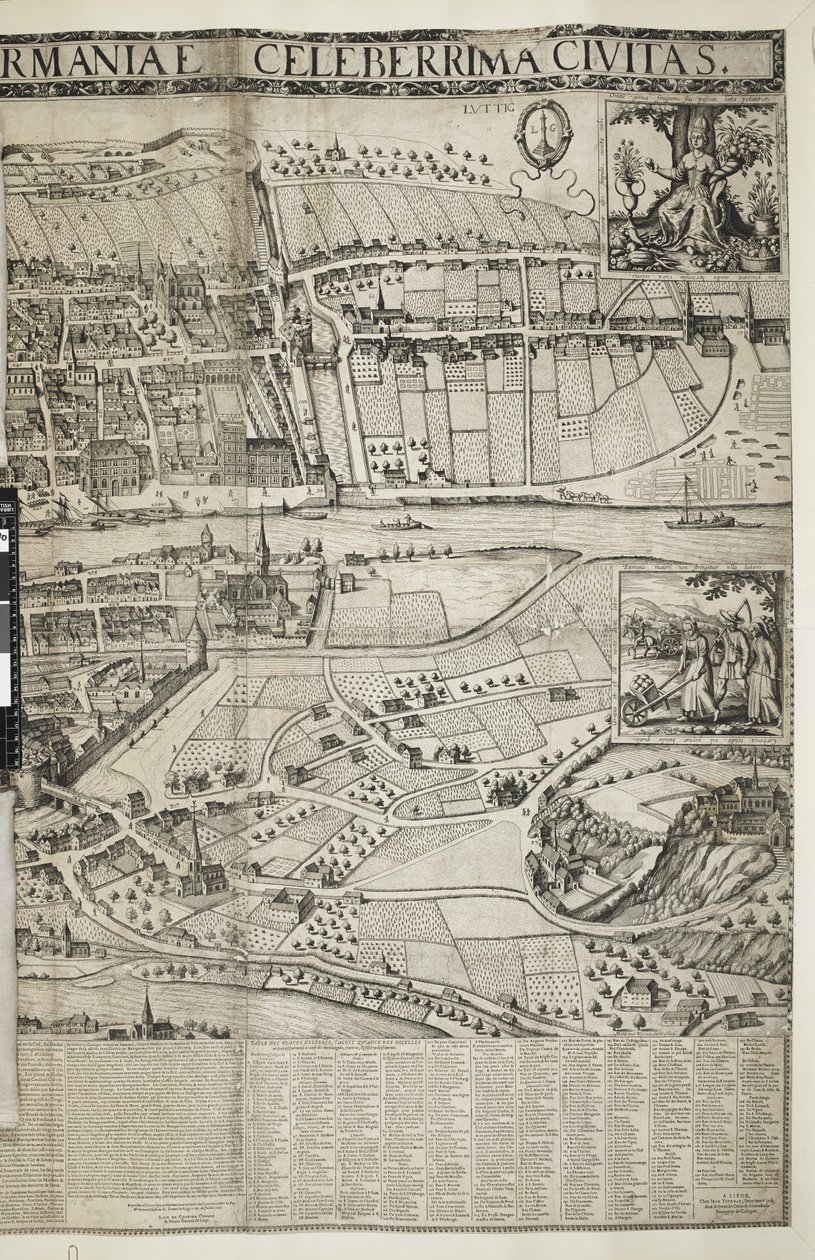 Liège, Saray manzaralı by School Belgian
