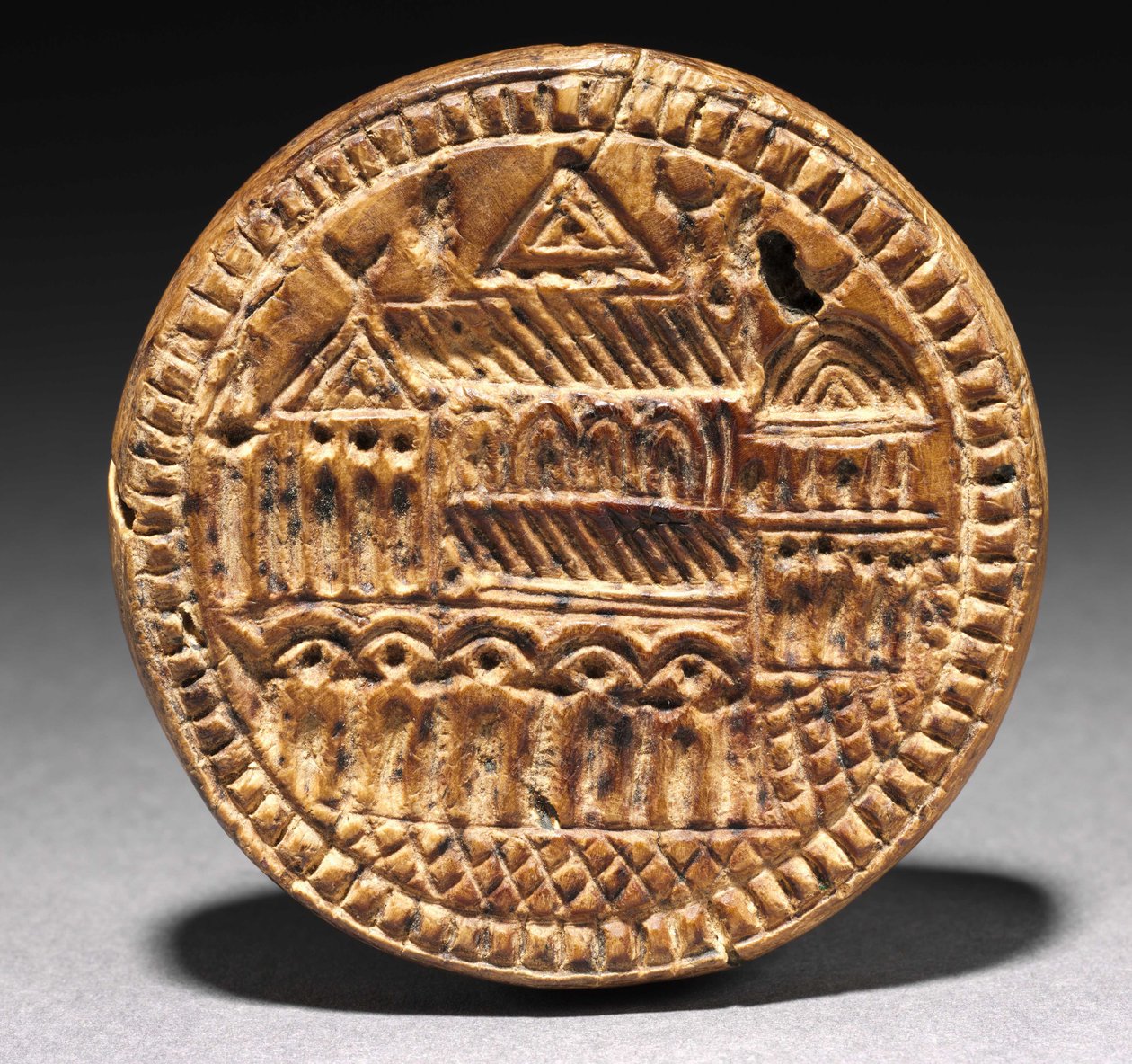 Bir Eulogia (Nimet) Ekmeği için Kalıp, 600