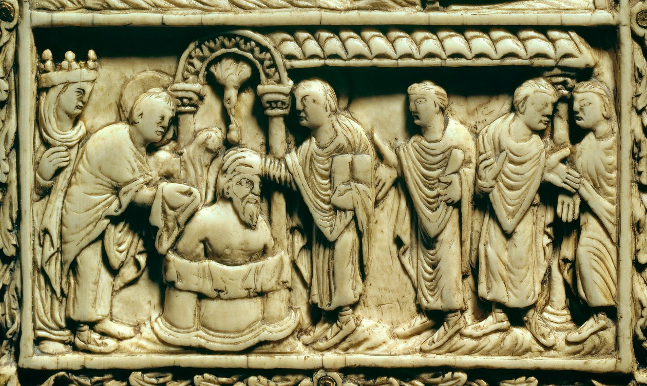Carolingian Art: detay: Clovis I