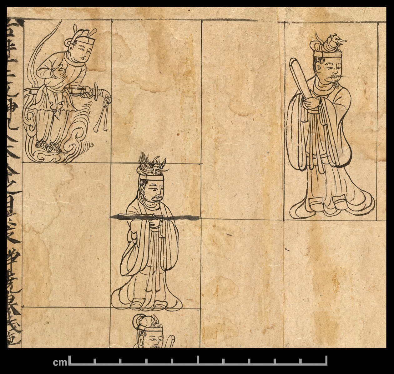 AD 978 için Almanak, Dunhuang Mogao, Çin, c.978 (kağıt üzerine mürekkep) by School Chinese