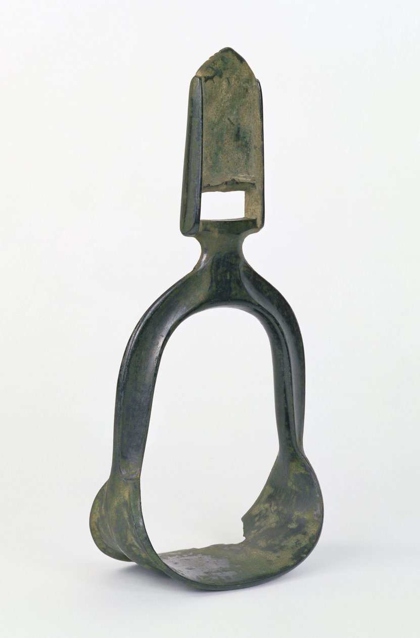 Çin Üzengi, 6-7 yüzyıl (bronz) by School Chinese